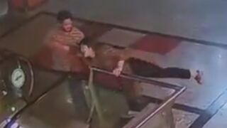 Dude Tries To Get Rid Of His Drunk GF In India