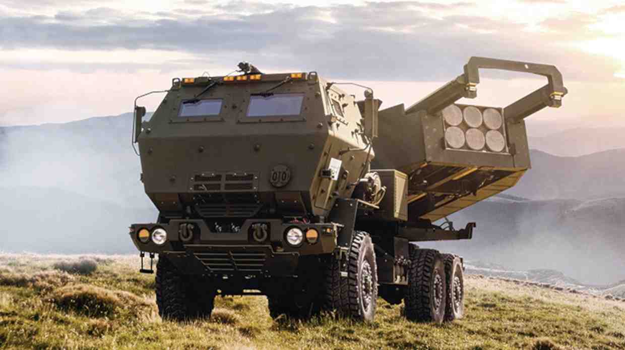 HIMARS MLRS was destroyed on the road.
