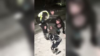 In Kiev, a man died during a brutal arrest by the police