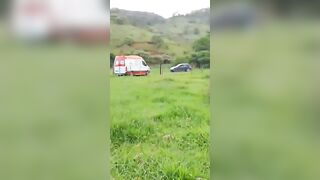 Electrocuted Worker Screams In Pain
