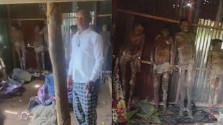 Man Arrested After Eight Well Dried Corpses Found in  Embalmment Hall