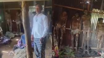 Man Arrested After Eight Well Dried Corpses Found in  Embalmment Hall