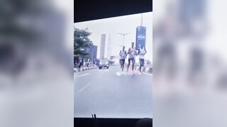 Marathon Spectator Ran Over By An  Ambulance In Nigeria