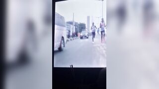 Marathon Spectator Ran Over By An  Ambulance In Nigeria