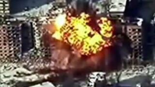 Ukrainian fortress destroyed with a FAB-3000.
