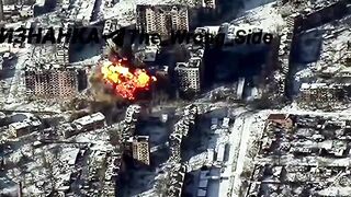 Ukrainian fortress destroyed with a FAB-3000.
