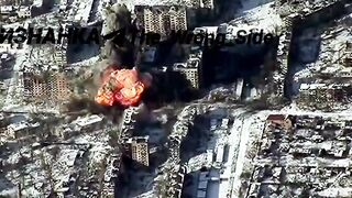 Ukrainian fortress destroyed with a FAB-3000.