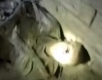 The footage of the unboxing of a dead Orcs