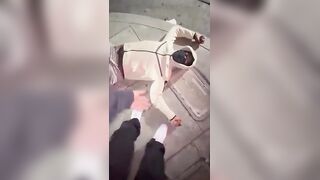 Man shot in neck and jaw during street takeover in downtown LA