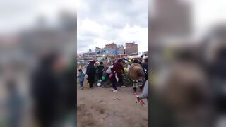 Woman Gets Leg Broken By Falling Tree During Celebration In Peru