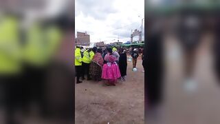 Woman Gets Leg Broken By Falling Tree During Celebration In Peru