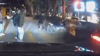 Careless Cyclist Pays A Painful Price