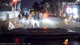 Careless Cyclist Pays A Painful Price