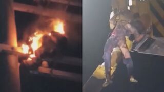 Man Burns Alive After Trying To Steal A Copper Cable