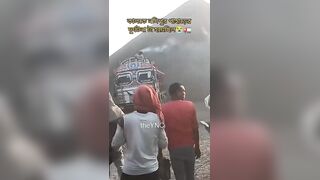 SHOCKING: Electrocuted Trucker Gets Head Cut Off By Live Wire