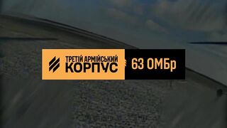 63rd brigade of Ukraine is eliminating russian soldiers