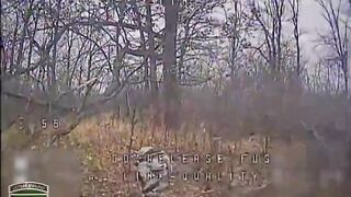 Russians pretending to be dead are hit by Ukrainian FPVs.
