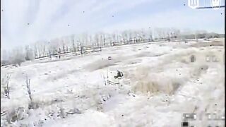 Russian soldiers taken out by Ukrainian 414th UAS Brigade Magyar's Birds