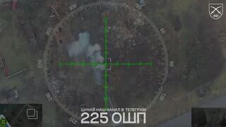 Ukrainian 225th Assault Regiment took out whole Russian infantry squads