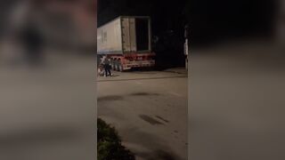 Argument Of Truck Drivers Turns Violent In Vietnam