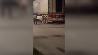 Argument Of Truck Drivers Turns Violent In Vietnam