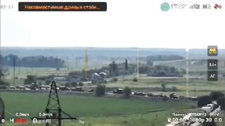 FSB footage of Russian Ka-52s attacking Wagner forces on the way to Moscow