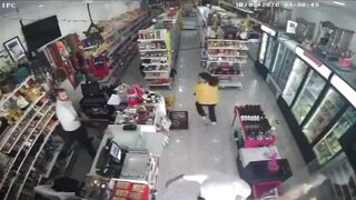Chilling CCTV Shows Woman’s Stabbing In Merrylands.