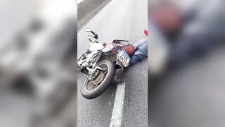 Too Late To Sell His Motorcycle