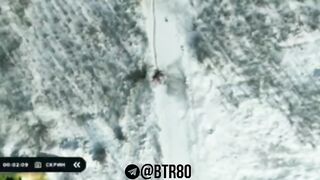 Ukrainian with shattered legs cannot die.