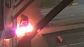 Australian Arsonist Accidentally Sets Himself Ablaze
