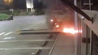 Australian Arsonist Accidentally Sets Himself Ablaze