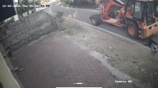 Man Gets Run Over By Crane In India, Dies