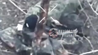 A Russian soldier shoots himself in the head