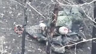 A Russian soldier shoots himself in the head