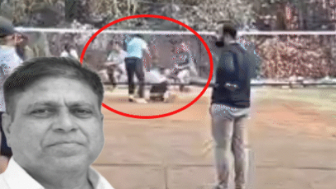 A businessman died of a heart attack while playing badminton in India