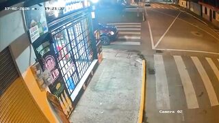 Gunmen In SUV Execute Two Men On Motorcycle In  Drive-by Ambush (CCTV & Aftermath)