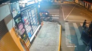 Gunmen In SUV Execute Two Men On Motorcycle In  Drive-by Ambush (CCTV & Aftermath)