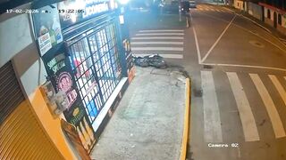 Gunmen In SUV Execute Two Men On Motorcycle In  Drive-by Ambush (CCTV & Aftermath)