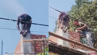 Man Electrocuted, Killed While Fixing The Roof And Contacted A Live Wire