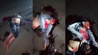 Asphalt and blood