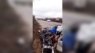 Car Occupants Killed In Head On Crash In Brazil