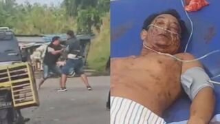 Man Stabbed During Street Fight In Indonesia