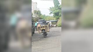 Man Stabbed During Street Fight In Indonesia