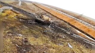 The drone is going to finish the work of its colleagues