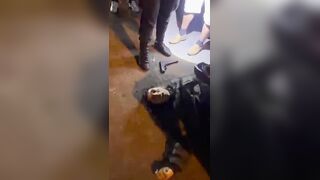 Last Seconds Of Life Of A Criminal Who Was Shot During Robbery In Peru