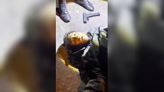 Last Seconds Of Life Of A Criminal Who Was Shot During Robbery In Peru