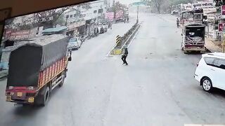 Dude Throws Himself Under The Truck To End It All Once & Forever