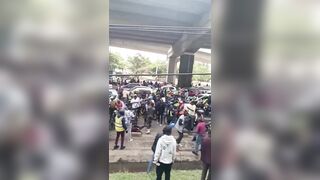 Thief Attacked By Mob After Snatching Phone From Motorcyclist