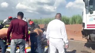 Terrible Head-On Collision Kills Driver In Sao Paulo (Dashcam & Aftermath)