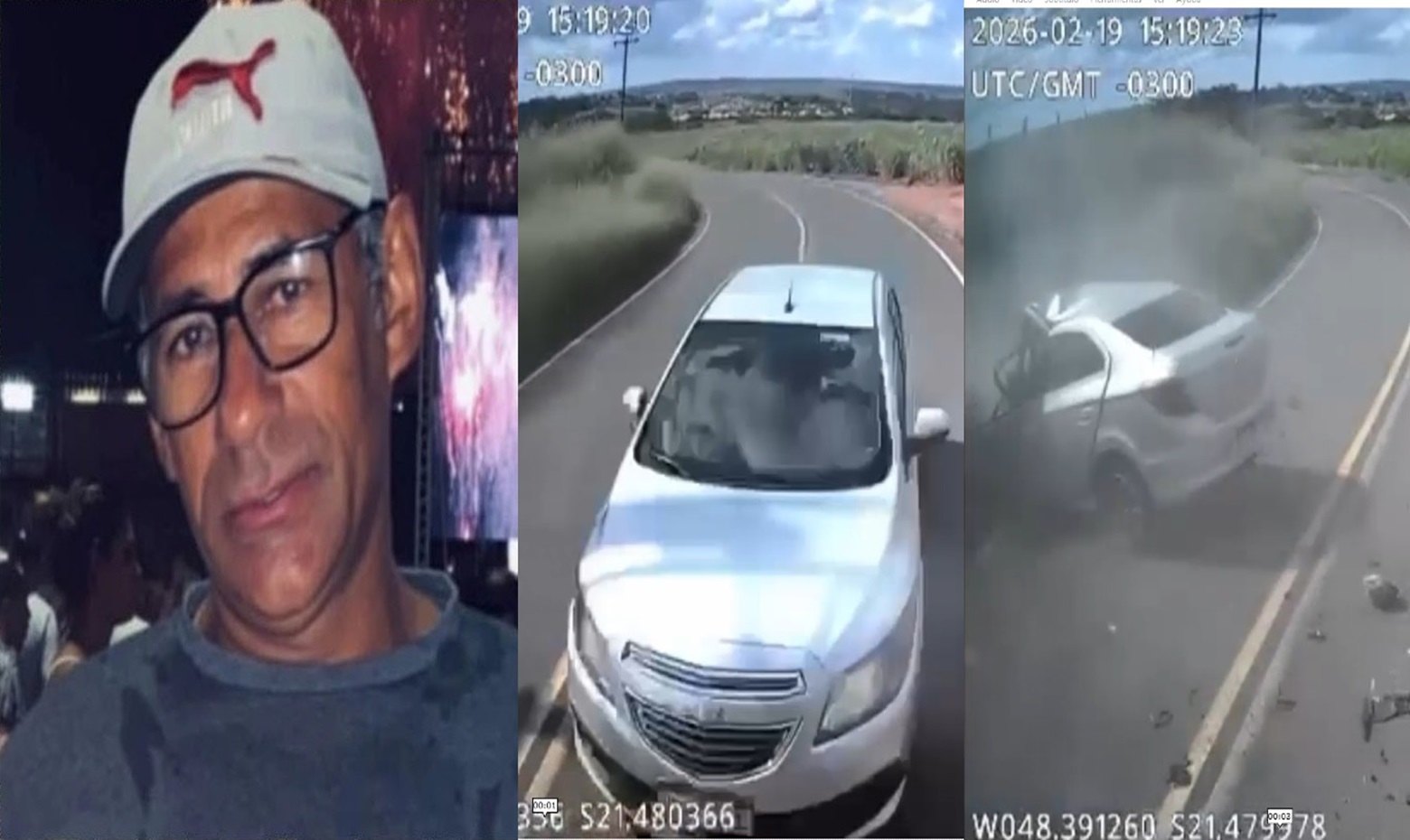 Terrible Head-On Collision Kills Driver In Sao Paulo (Dashcam & Aftermath)